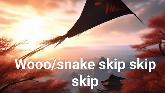 Скип змеи (Wooo/snake skip skip skip) в Sekiro.