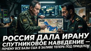 🛰️ Россия вооружила Иран спутниковым прицелом - все базы США в Заливе под ударом