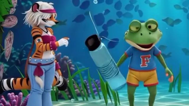 Ты в воде («Закетта: Приключения под землёй» и «Фрогги в Голливуде»)