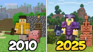 Я Выжил ВСЮ Историю Майнкрафта в Одном Видео