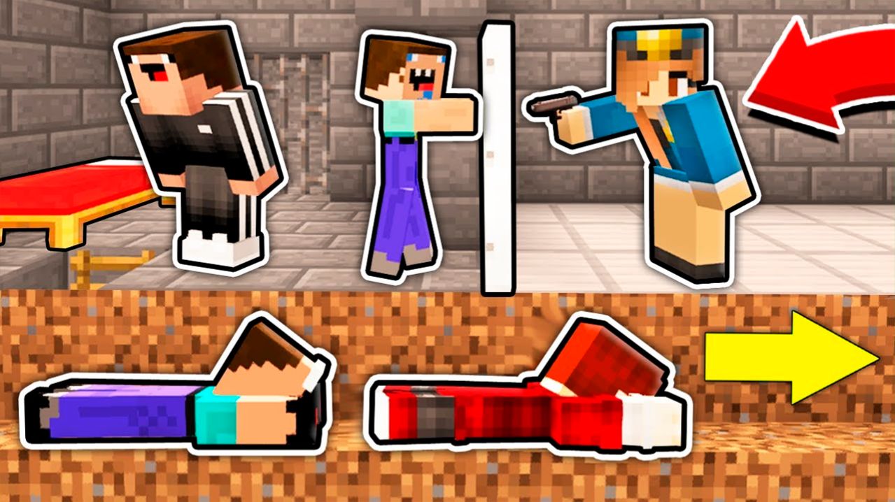 КАК 3 НУБИКА ГРИФЕРА И ПЭНН СБЕЖАЛИ ИЗ ТЮРЬМЫ ДЕВУШКИ ПОЛИЦЕЙСКОЙ ?