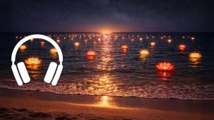 lo-fi джаз • море 3 часа • ночные цветы и волны • фоновая музыка для отдыха 🌊