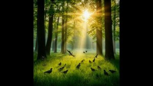 Спокойная музыка для сна релакс - шум костра и пение птиц