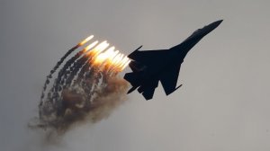 Истребитель Су-35С провел ночное боевое дежурство. Лучшее видео из зоны СВО