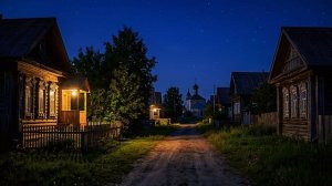 🌙 Ночь в деревне 2 часа | Релакс звуки для фона, глубокого сна и отдыха 💤🌲