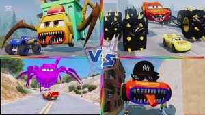 МАШИНКИ МОНСТРЫ: Монстр Маквин против Препятствий 🏎️ КРУТОЙ МУЛЬТИК БАТТЛ