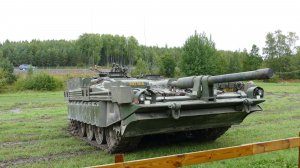 Шведский танк Strv 103C, музей Arsenalen, сентябрь 2015