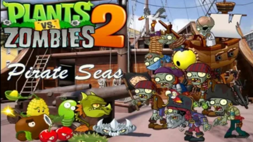 победили босса Египта!  Пиратские моря в pvz2 ч.1