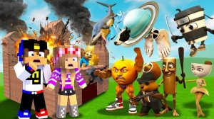 МОЙ ДРОН снял БРЕЙНРОТ в МАЙНКРАФТ НУБ И ПРО ЭВОЛЮЦИЯ ВИДЕО MINECRAFT Евгенбро