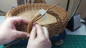 изготовление ручки на подносе с двойными бортами