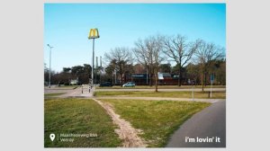 McDonald’s показал «народные» маршруты: как тропинки клиентов стали рекламой