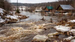 Активное таяние снега усилило риски паводков в Казахстане. Похолодание в Туркменистане. Погода в СНГ