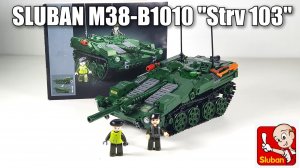 Обзор на набор Sluban B1010 STRV 103. Аналог ЛЕГО!