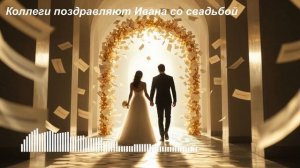 Коллеги поздравляют Ивана со свадьбой (v.2) / Colleagues congratulate Ivan on his wedding (v.2)
