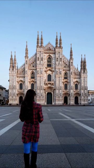 Собор Милана: архитектурное чудо Италии #Милан #Италия #Архитектура