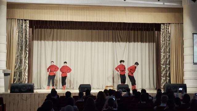 Внутривузовская «Студвесна» концерт от студентов биоэкологов