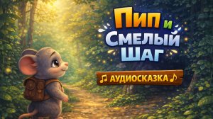 Сказка: Мышонок Пип и смелый шаг. Аудиосказка для детей. Слушать сказку про мышонка для сна. Серия 7