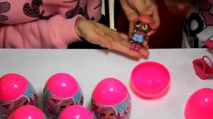 Очень много яиц сюрпризов с куклами ЛОЛ Lots of surprise eggs with LOL dolls [get.gt]