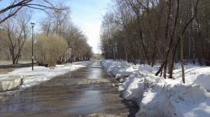 Первый выезд на велосипеде в 2026 году 2 апреля, вернулся домой пешком