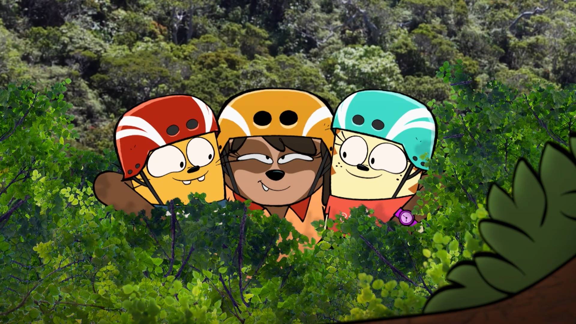 Олли и Мун,  22 серия. Самый медленный ленивец из Коста-Рики