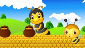 Пчелка ЖУ-ЖУ-ЖУ, мульт-песенка