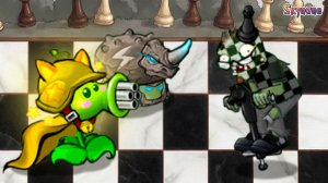 ШАХМАТНОЕ ПОЛЕ И КЛАССНЫЕ ГИБРИДЫ | Plants vs Zombies Hybrid Remake [41]