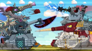 Битва четверых стальных МОНСТРОВ. Финал без правил | Мультики про танки