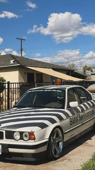 BMW E34 Servicemobil