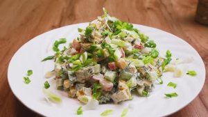 Крабовый салат на праздничный стол❗🔥 Быстро и просто❗🔥