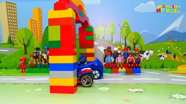 Мультики для детей с игрушками  Плеймобил - дружба  Приключение игрушек