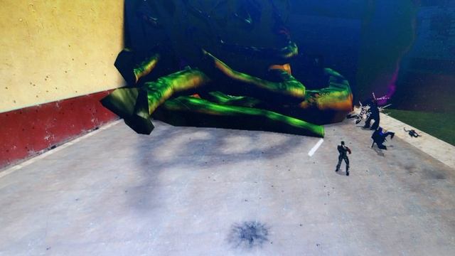 Half Life,масштабные сражения Hecu и инопланетян ксена