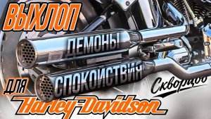 это вам не "Ваня-Ханя" ВЫХЛОП для HARLEY DAVIDSON от Демонов Спокойствия