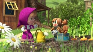 Маша И Медведь! Маша Фермер! Детская Игра! Часть 2