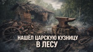 Нашёл кузницу среди леса — заброшенное место и металл