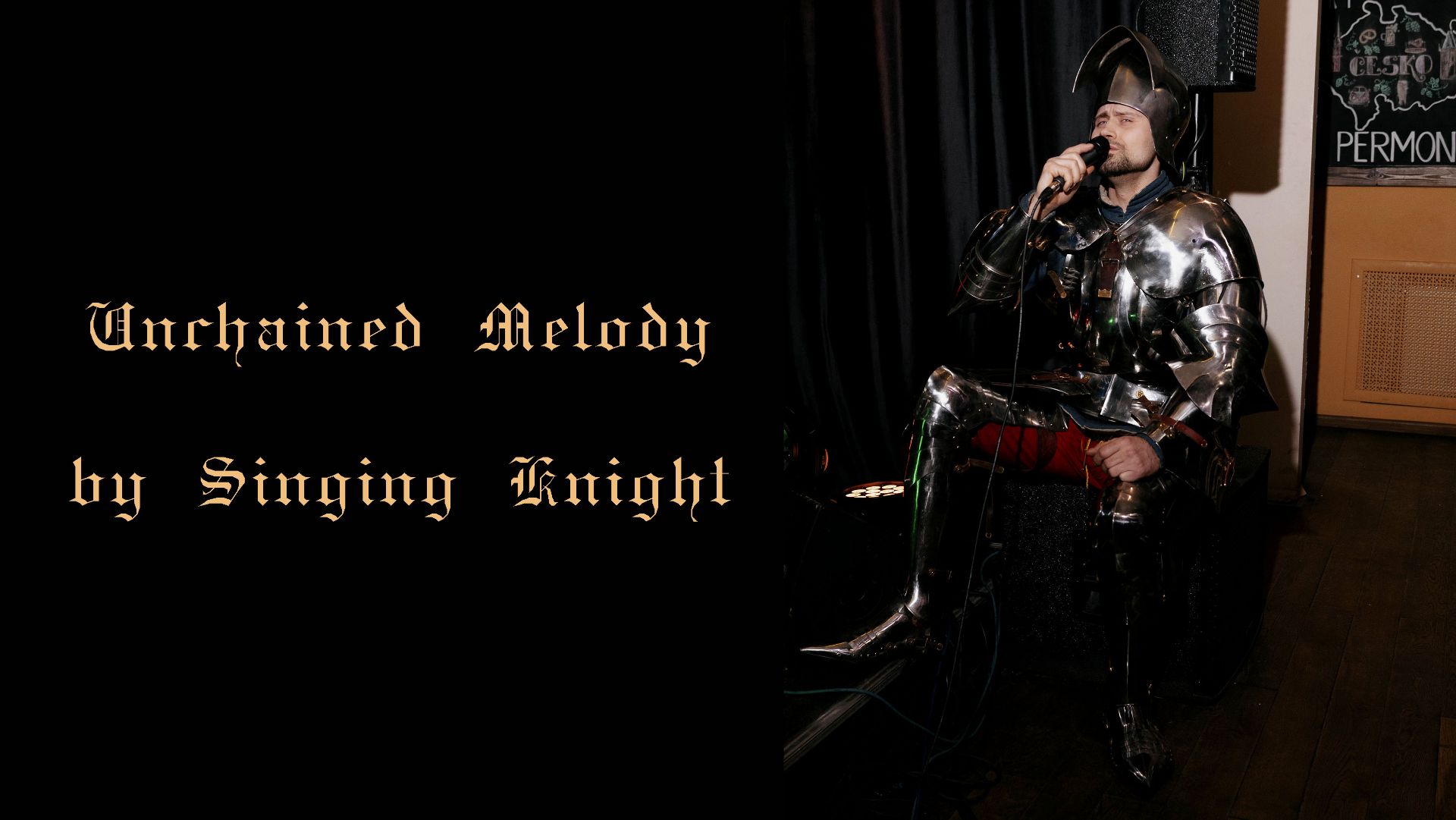 Singing Knight - Unchained Melody.  Живой звук.