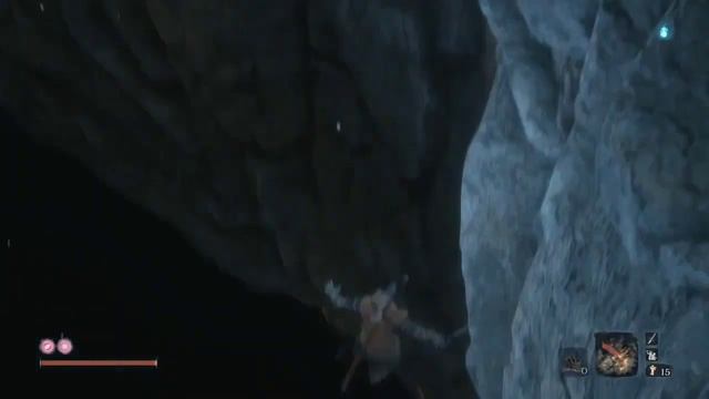 Cкип из храма Сэмпо в форт стрелков в Sekiro