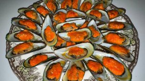 Запеченные мидии - просто и вкусно.