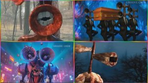 СИРЕНОГОЛОВЫЙ МУЛЬТИК: Веселый Танец Гигантского Монстра 📢 КРУТОЕ ШОУ ГЕРОЕВ