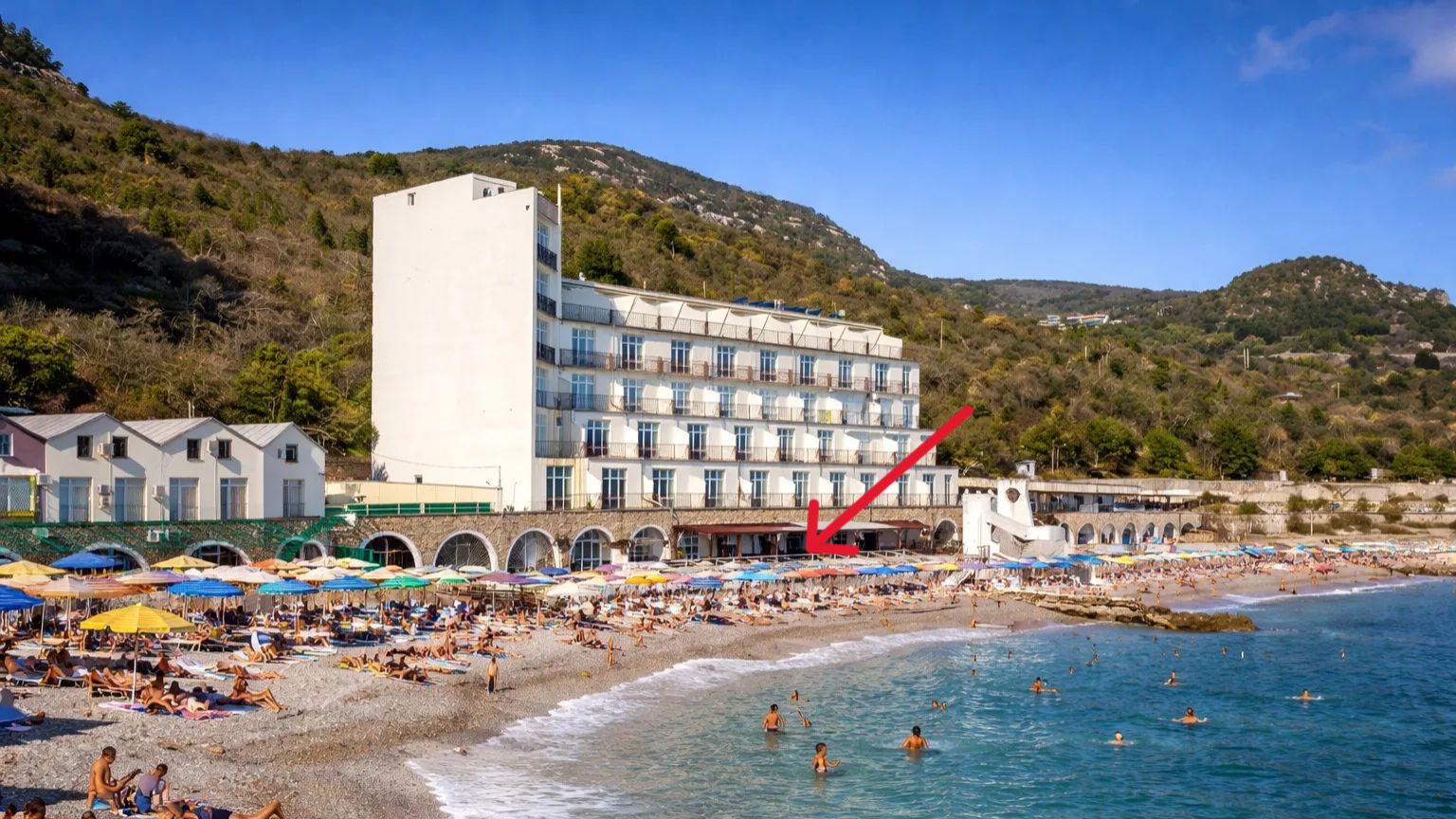 Обзор коммерческого помещения на продажу в Ялте, Золотой пляж