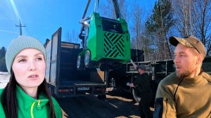 ПОЧЕМУ У НАС ЗАБРАЛИ МИНИ ПОГРУЗЧИК? Ремонт в прихожей. Сломало все яблони. Жизнь в деревне