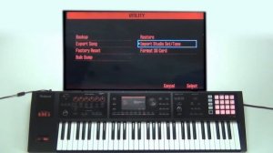 Roland FA-06⧸08 - How to share Studio Sets