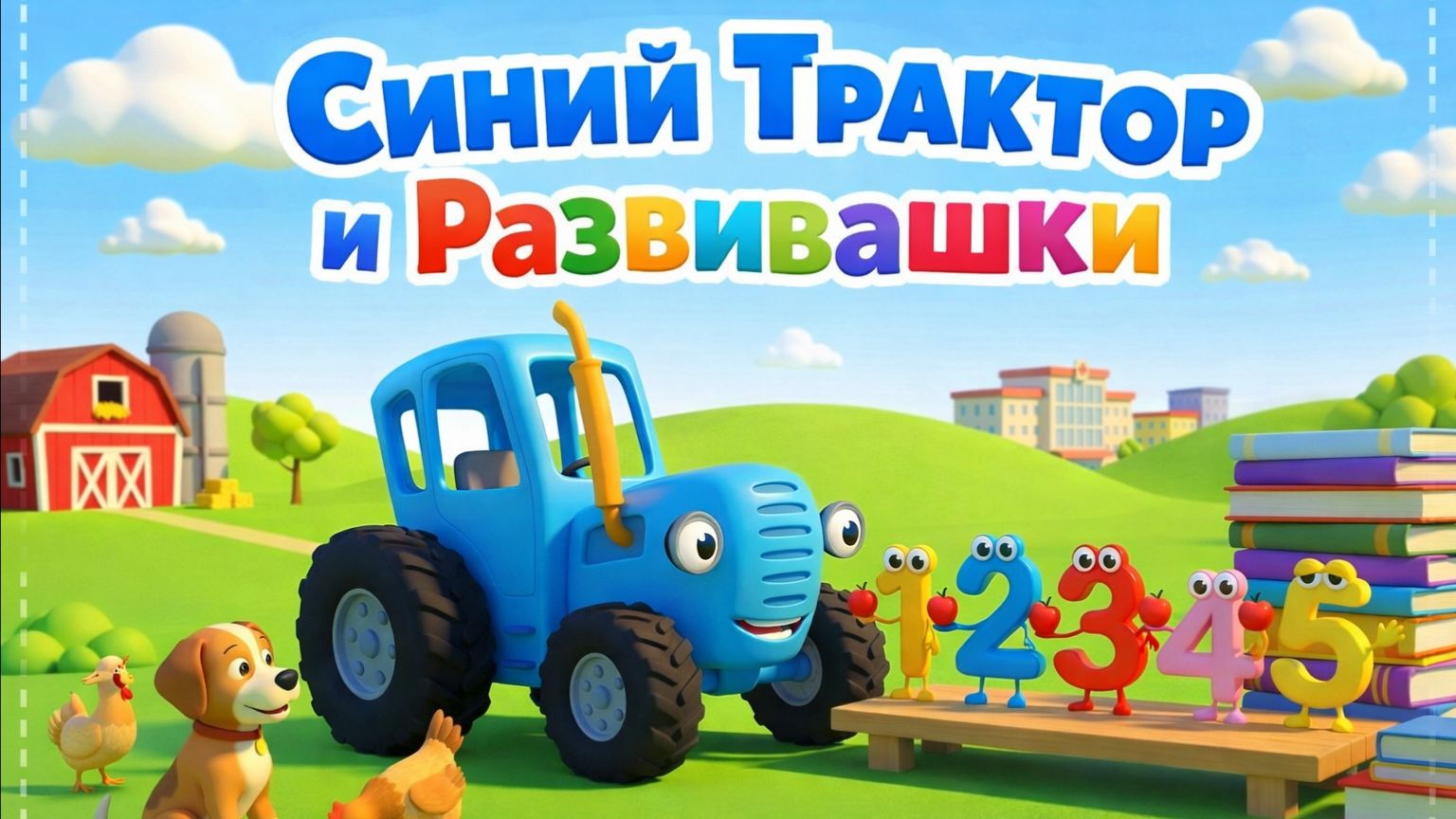 Синий Трактор и Развивашки! СБОРНИК мультиков для малышей