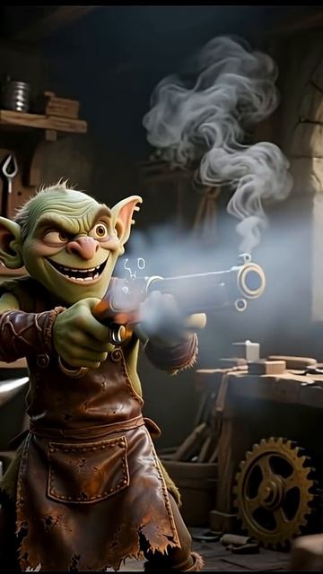 **Огненный выстрел гоблина!**