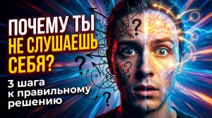 3 шага к правильному решению