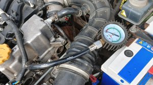 Давление масла после 7 тыс пробега.