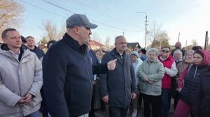 Михаил Шувалов, Глава Дмитровского муниципального округа,  встретился  с жителями района Заречье