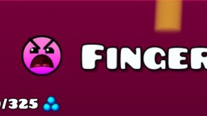 прохождение fingerdash в geometry dash (3 монетки)