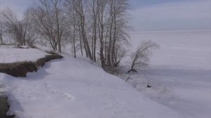 Мой фильм  Конец марта, 2026 год. Залив, село Кременки, Старомайнский район.