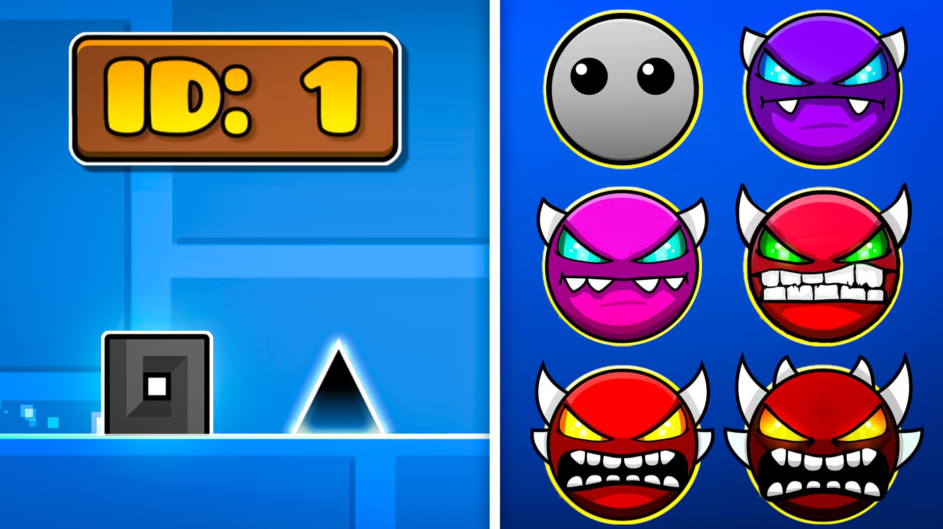 Это САМЫЕ ПЕРВЫЕ Оценённые Уровни в Geometry Dash! смотреть онлайн