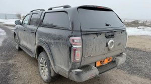 🔧 Стильный апгрейд: Great Wall Poer + кунг СКАТ в чёрном исполнении! 🚛